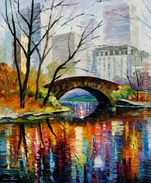 Central Park painting - Unknown Artist Central Park art painting